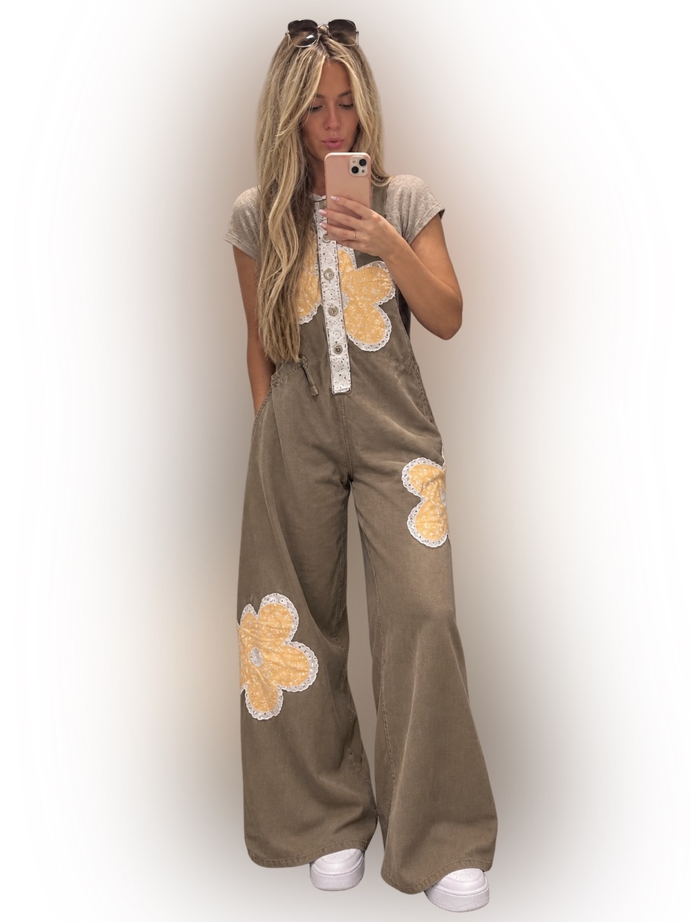NWT Flower Boho Jumpsuit